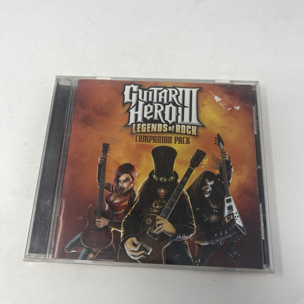 Guitar Hero III: Legends of Rock by Original Soundtrack CD, 2007, Interscope USA